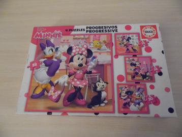 MINNIE DISNEY EDUCA PUZZEL 12,16,20, 25 STUKJES beschikbaar voor biedingen