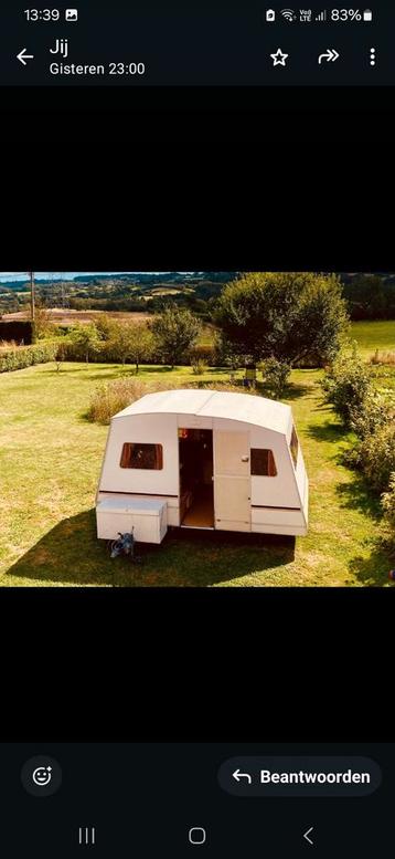 Caravane pliante Vintage Rapido, Enlèvement