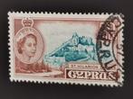 Chypre 1955 - Reine Elisabeth II - château, Cyprus, Affranchi, Enlèvement ou Envoi, Autres pays