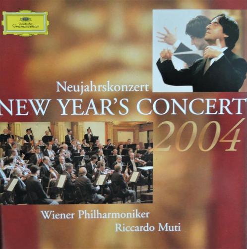 Dubbel CD ! - Neujahrskonzert 2004- Wiener Philharmon / Muti, Cd's en Dvd's, Cd's | Klassiek, Zo goed als nieuw, Orkest of Ballet