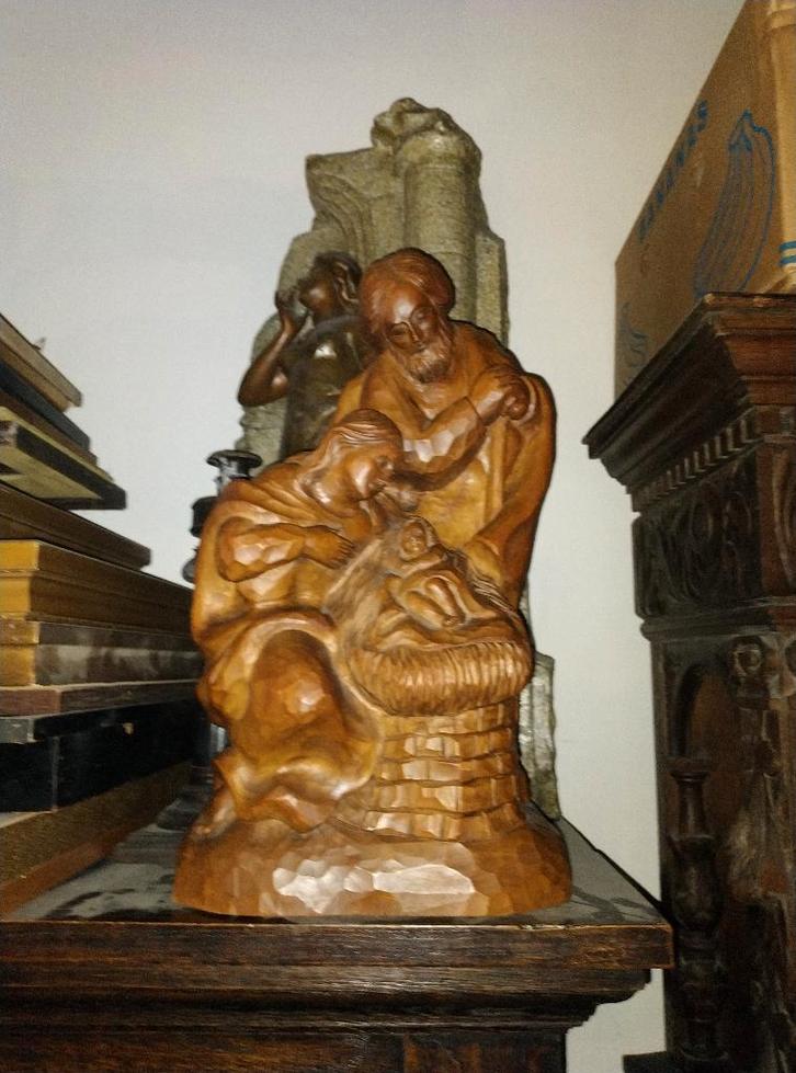 Crèche d'une beauté unique, Antiquités & Art, Curiosités & Brocante, Enlèvement ou Envoi