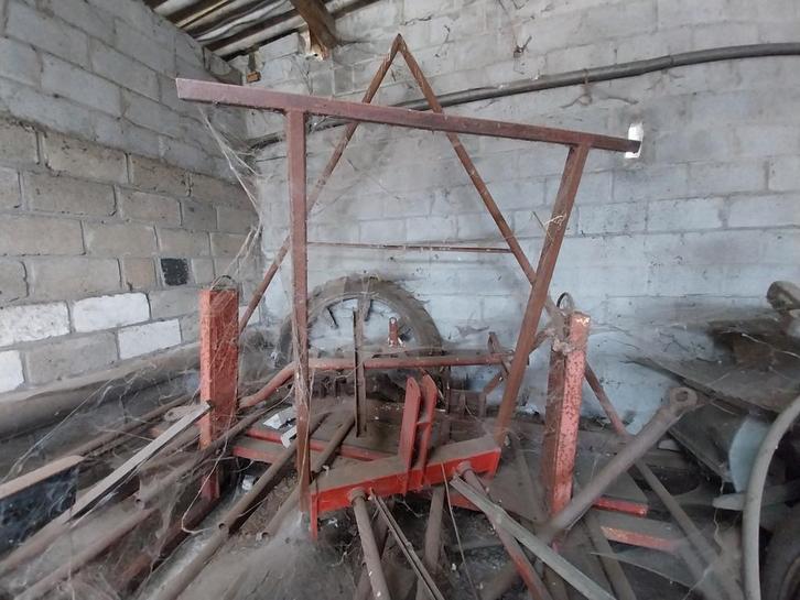 Kar voor hooi en stro op te laden, Doe-het-zelf en Bouw, Metalen, Gebruikt, Ophalen