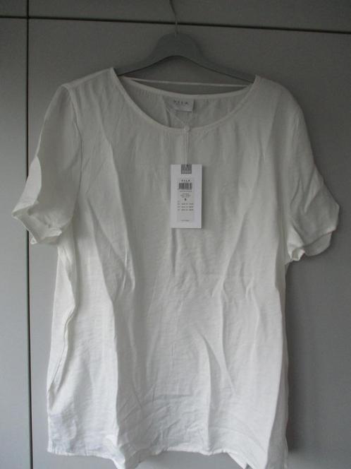 Nieuwe witte blouse, Vila, maat S met label, Kleding | Dames, Blouses en Tunieken, Nieuw, Maat 36 (S), Wit, Verzenden
