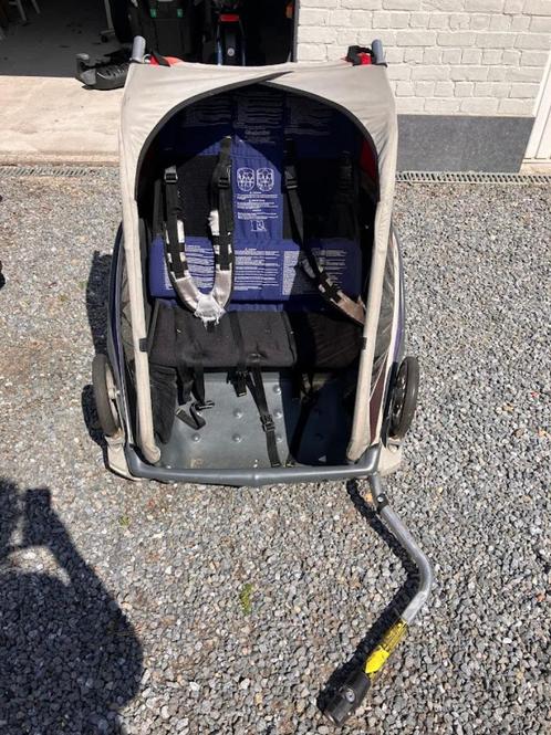 Fietskar Chariot Captain XL, Fietsen en Brommers, Fietsaccessoires | Aanhangwagens en Karren, Gebruikt, Kinderkar, Ophalen