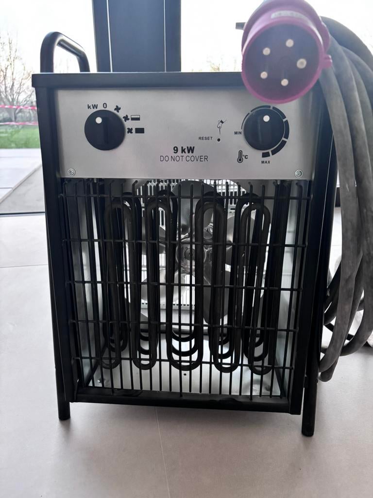 Verwarming,ventilator, electrische verwarming, Ophalen, Zo goed als nieuw