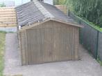 tuinhuis / houten garage 3 x 6 m met kantelpoort, Tuin en Terras, Tuinhuizen, Ophalen, Overige typen, 1 raam, 500 cm of meer