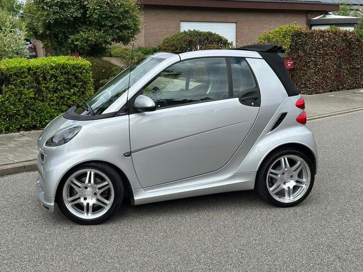 Smart Fortwo Cabriolet Brabus Xclusive afwerking, Auto's, Smart, Particulier, Te koop, ForTwo, ABS, Airbags, Airconditioning, Boordcomputer