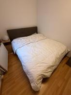 Bedframe met dubbele opbergruimte made in Italy, Ophalen, Overige materialen, Overige kleuren, Tweepersoons