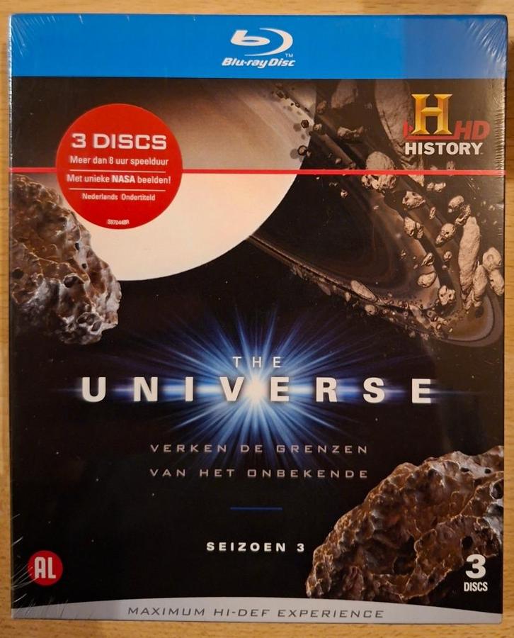 The Universe Seizoen 3 (Blu-ray Boxset) - NIEUW IN SEAL, Cd's en Dvd's, Blu-ray, Nieuw in verpakking, Documentaire en Educatief