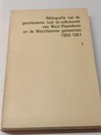 Bibliografie van de geschiedenis taal en volkskunde van west, Utilisé, Enlèvement ou Envoi