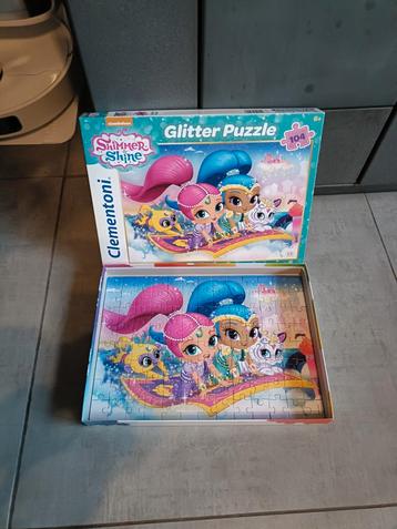 Clementoni Shimmer Shine puzzel van 104 stukjes  beschikbaar voor biedingen