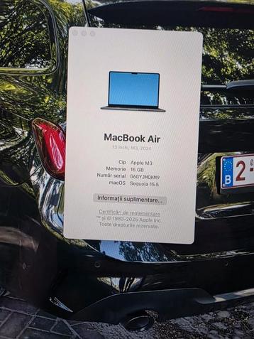Nieuwe Macbook Air 13 inch 256/16 GB beschikbaar voor biedingen