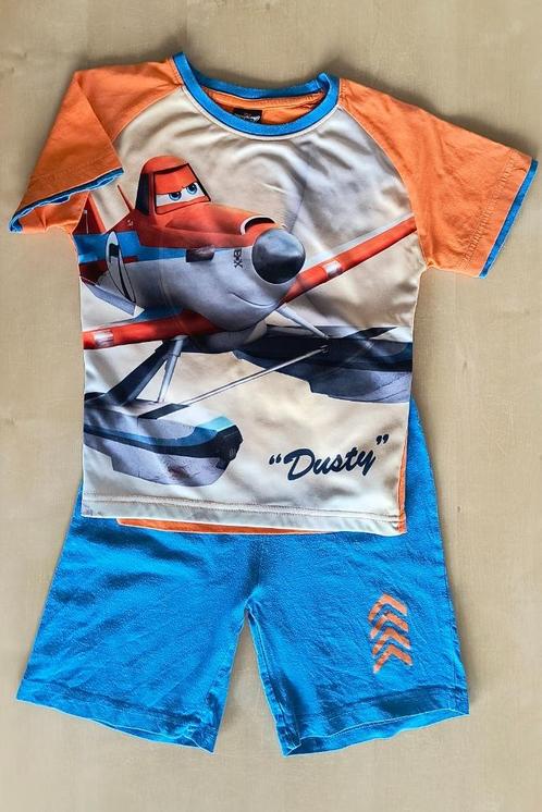 Shortama Planes, maat 110/116, Kinderen en Baby's, Kinderkleding | Maat 110, Zo goed als nieuw, Jongen, Nacht- of Onderkleding