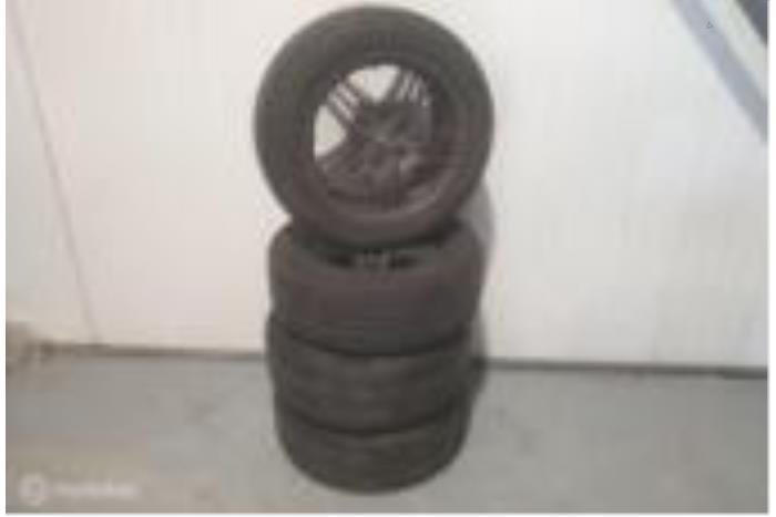 Kit jantes + pneumatiques d'un Volkswagen Passat, Autos : Pièces & Accessoires, Pneus & Jantes, Véhicule de tourisme, Utilisé