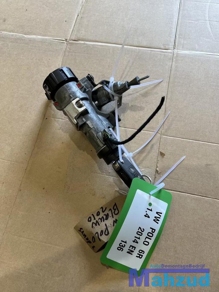 VW POLO 6R contactslot met sleutel 2009-2017, Auto-onderdelen, Overige Auto-onderdelen, Volkswagen, Gebruikt