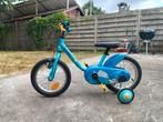 Kinderfiets Decathlon 14", Fietsen en Brommers, Ophalen, Gebruikt, Zijwieltjes