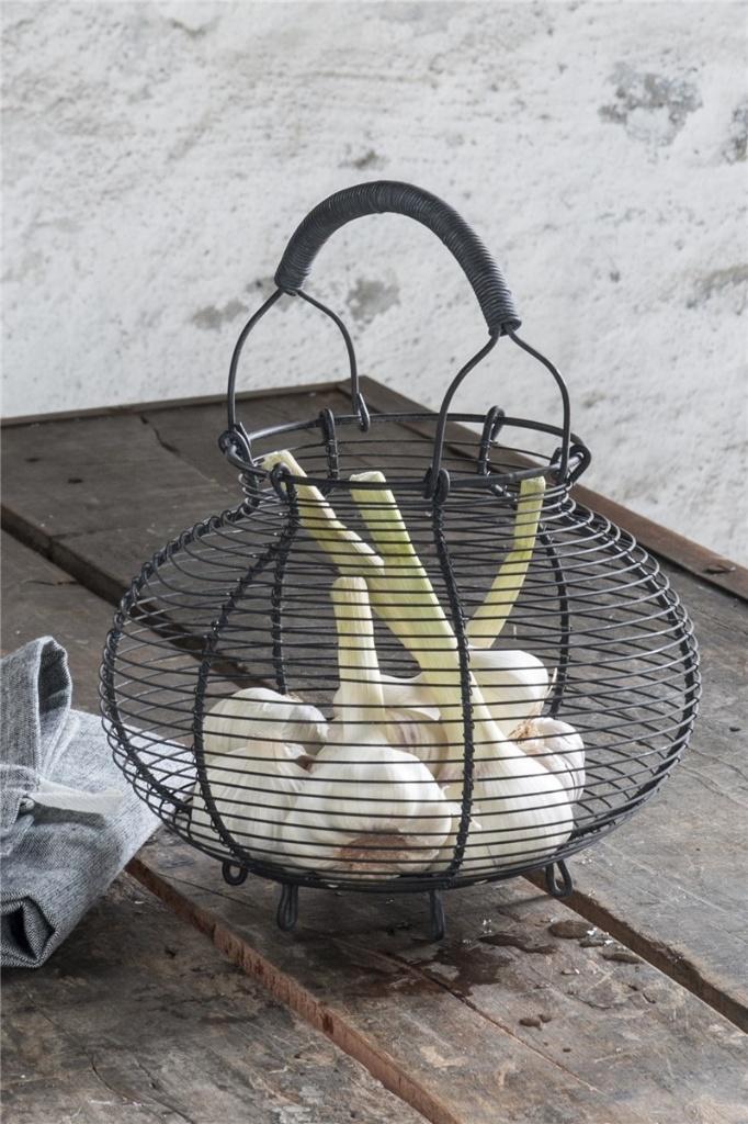 EIEREN MANDJE ~Draad brocante~ IB Laursen landelijk, Antiek en Kunst, Antiek | Schalen, Ophalen of Verzenden