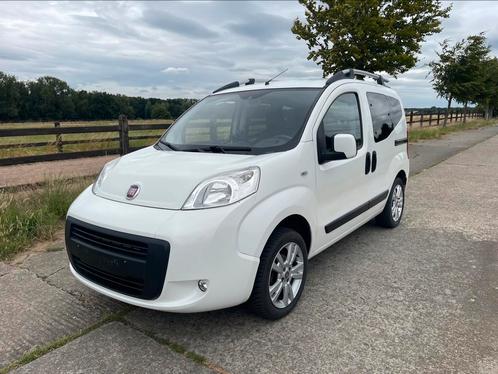 Zeer mooie fiat qubo dynamic 1.4i benz + cng 2016 vol opties, Auto's, Fiat, Bedrijf, Te koop, Qubo, ABS, Airbags, Airconditioning