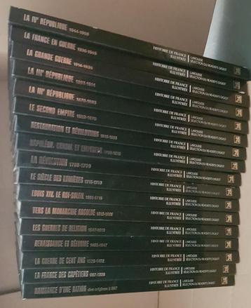 Histoire de France (17 volumes) beschikbaar voor biedingen