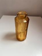 Vaasje - amber - ø 5 cm - H 12 cm, Ophalen, Zo goed als nieuw