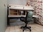 hoogslaper met groot bureau en extra bedden, Huis en Inrichting, Slaapkamer | Stapelbedden en Hoogslapers, Ophalen, Zo goed als nieuw