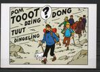 Carte postale : Hergé : Tintin - Tintin au Tibet - 068, Enlèvement ou Envoi