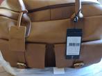Burkeley vintage laptoptas 14 inch NIEUW!, Bruin, Nieuw, Leer, Ophalen