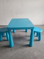 Kindertafeltje met 2 krukjes, Kinderen en Baby's, Ophalen, Gebruikt