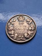 1904 Canada 10 centimes en argent Edward VII, Envoi, Amérique du Nord, Monnaie en vrac, Argent