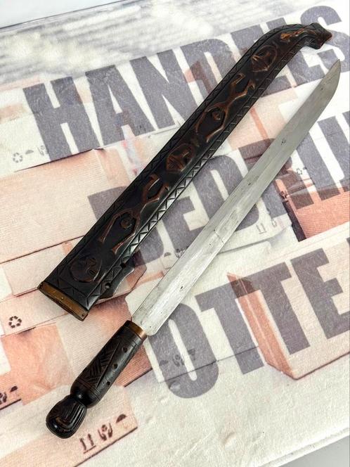 Antiek Paiwan zwaard dagger sabel - Taiwan tribal 60cm lang, Verzamelen, Militaria | Algemeen, Ophalen of Verzenden