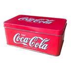 Oud blikken doosje 'Coca-Cola, Verzamelen, Blikken, Gebruikt, Overige, Ophalen of Verzenden