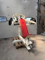 Gym 80 incline chestpress / brustpresse / 50 mm Wit, Ophalen, Gebruikt, Benen, Overige typen