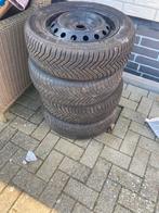 4 banden 185/60/15, Ophalen, Gebruikt, 15 inch, Banden en Velgen