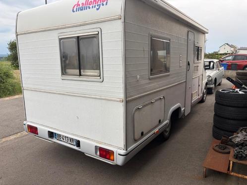 Camping Car Challenger, Caravans en Kamperen, Mobilhomes, Particulier, Half-integraal, tot en met 4, Fiat, Diesel, 5 tot 6 meter