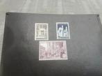 BELGIË 876/78 scharnier, Postzegels en Munten, Postzegels | Europa | België, Ophalen of Verzenden