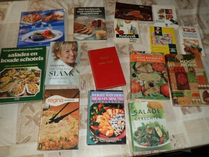 verschillende kookboeken, Boeken, Kookboeken, Zo goed als nieuw, Voorgerechten en Soepen, Hoofdgerechten, Tapas, Hapjes en Dim Sum