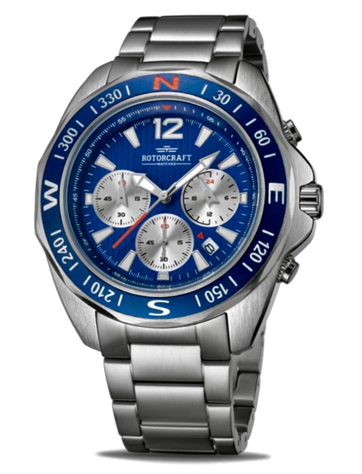 ROTORCRAFT LISBON SPORT CHRONO, 400€ KORTING! 💯%NIEUW, Handtassen en Accessoires, Sporthorloges, Nieuw, Ophalen of Verzenden