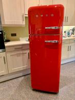 Smeg koel-vries combinatie, Ophalen, Gebruikt, 200 liter of meer, 60 cm of meer