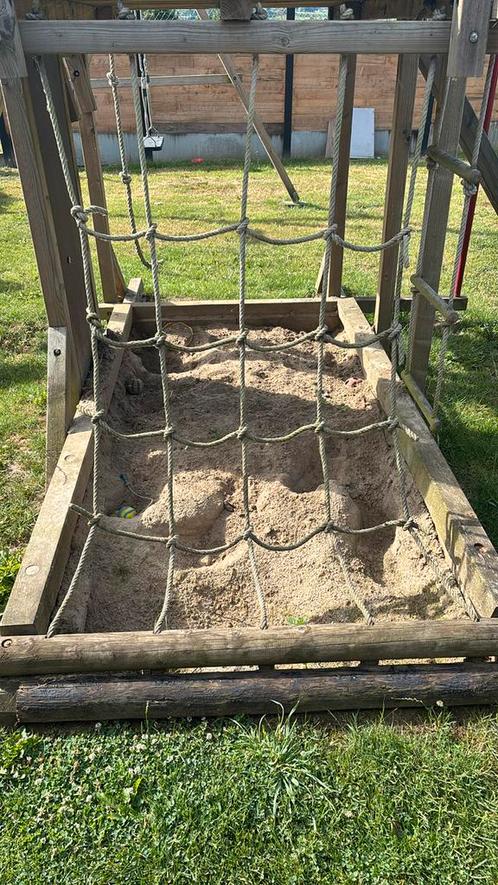 Speel toren met glijbaan, schommel, …., Kinderen en Baby's, Speelgoed | Buiten | Speeltoestellen, Zo goed als nieuw, Glijbaan