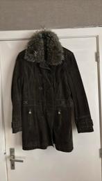 Donker bruin daim jas C&A 42 pels verwijderbaar, Kleding | Dames, Jassen | Winter, Ophalen of Verzenden, Nieuw