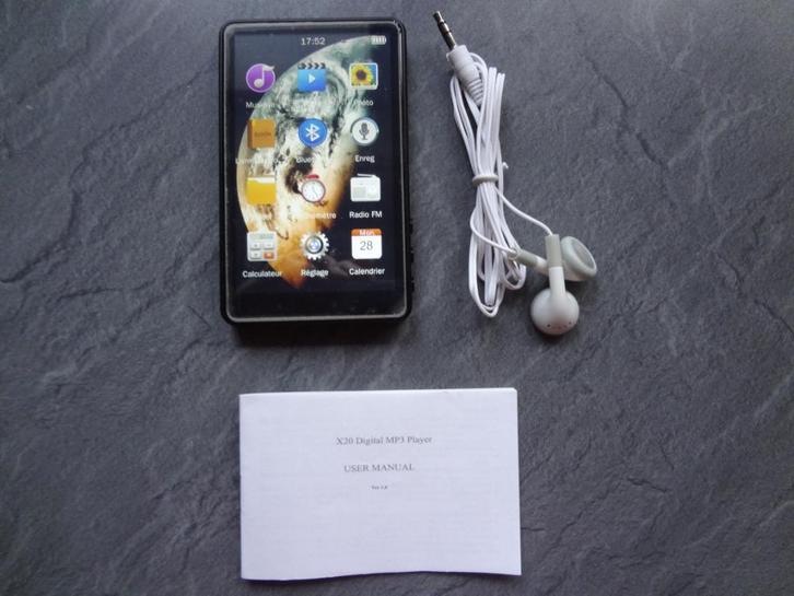 X20 multifunctionele mp3-speler met digitale FM-radio, Audio, Tv en Foto, Radio's, Gebruikt, Overige typen, Ophalen of Verzenden