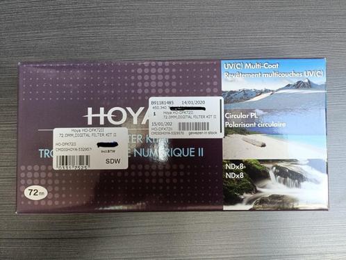 Hoya 72mm filter kit, TV, Hi-fi & Vidéo, Photo | Filtres, Neuf, Autres types, 70 à 80 mm, Autres marques, Enlèvement
