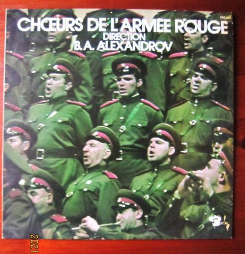 Vinyle 33 T "Choeurs de l'armée rouge", CD & DVD, Vinyles | Musique du monde, Utilisé, Autres genres, Envoi