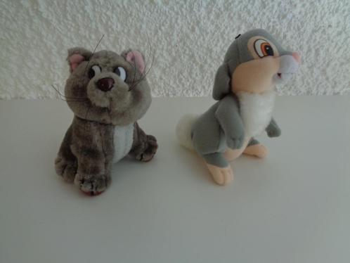 Doudou Disney Les Aristochats Berlioz et 1 lapin JEMINI, Verzamelen, Disney, Zo goed als nieuw, Knuffel, Overige figuren, Ophalen of Verzenden