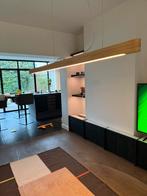 Dimbare ledverlichting hanglamp in hout, Ophalen, Zo goed als nieuw