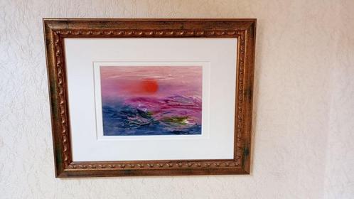 Schilderijtje Gisèle Putmans, Antiek en Kunst, Kunst | Schilderijen | Abstract, Ophalen of Verzenden