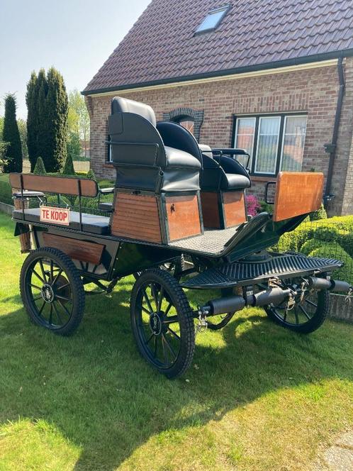 Chr van den heuvel koets, Dieren en Toebehoren, Rijtuigen en Koetsen, Zo goed als nieuw, Wagonette, Paard of Pony