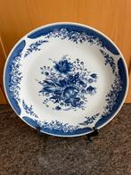 Blauw Delfts bord, Antiek en Kunst, Ophalen