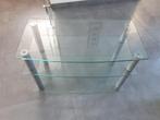 Tv en/of decoratief meubilair, Ophalen, Gebruikt, 50 tot 100 cm, Glas