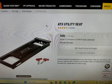 ATX utility seat, Sport en Fitness, Ophalen, Zo goed als nieuw